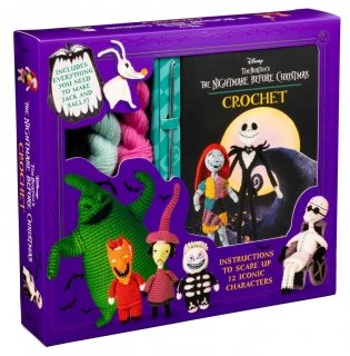 Disney Tim Burton's the Nightmare Before Christmas Crochet фото книги 2