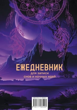 Ежедневник для записи утренних инсайтов, снов и ночных идей фото книги
