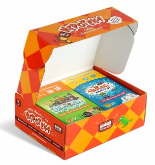 Развивающая настольная игра "Игротека 7+" (настольные игры "Цветариум", "Читай-хватай", "Турбосчет" и "Геометрика") фото книги 2