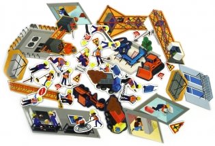 На стройке. Детская энциклопедия (в коробке) фото книги 4