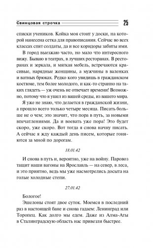 Свинцовая строчка фото книги 26