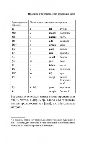 Турецкий язык. 4 книги в одной: разговорник, турецко-русский словарь, русско-турецкий словарь, грамматика фото книги 6