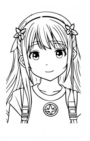 Аниме-персонажи: рисуй и раскрашивай. Блокнот для творчества фото книги 7