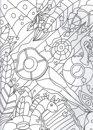 "На чиле". Раскраска-антистресс фото книги 3