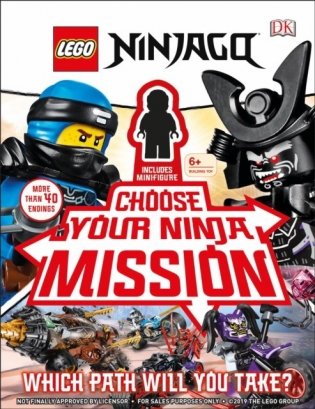 Lego Ninjago Choose Your Ninja Mission фото книги