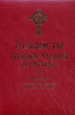 Акафисты Божией Матери и святым. Читаемые в житейских нуждах, скорбях и болезнях фото книги