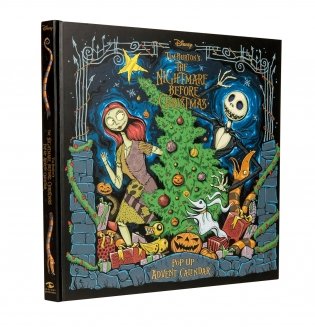 The Nightmare Before Christmas: Pop-Up Book and Advent Calendar фото книги 3