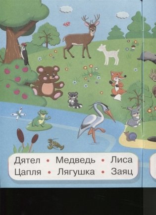 Животные России. Читаем слова фото книги 5