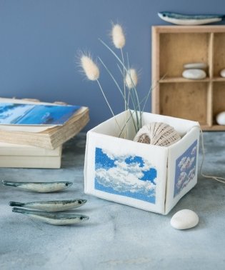 Французская вышивка крестом. Морские и летние сюжеты Вероник Ажинер фото книги 6