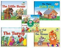 Сборник сказок. Уровень 1 (комплект из 4 книг) (+ CD-ROM; количество томов: 4) фото книги