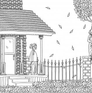 Страшно, но красиво. Раскраска-антистресс для творчества и вдохновения фото книги 9