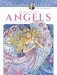 Creative Haven Beautiful Angels Coloring Book фото книги маленькое 2