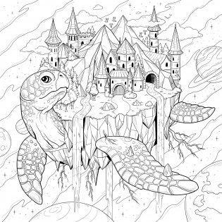 Mythographic Color and Discover: Mythical Beasts: An Artist's Coloring Book of Magical Creatures фото книги 3