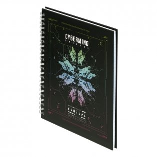 Тетрадь 80 листов, А5, клетка на гребне BG "Virtual", матовая ламинация, твердая обложка. Арт. ТТ5гр80_лм 12755 фото книги 3