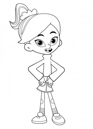 MAXI-Раскраска. Чуч-Мяуч фото книги 3