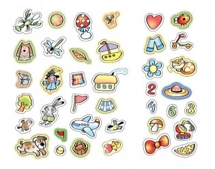 Развиваем память. 5-6 лет (с наклейками) фото книги 5