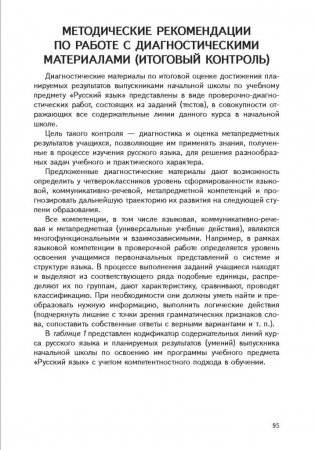 Русский язык. 4 класс. Дидактические и диагностические материалы фото книги 2