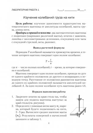 Тетрадь для лабораторных работ по физике для 11 класса. ГРИФ фото книги 2