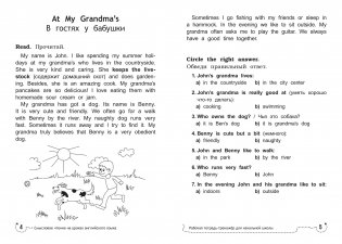 Смысловое чтение на уроках английского языка. Рабочая тетрадь-тренажер фото книги 3