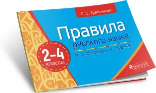 Правила русского языка в таблицах и схемах. 2-4 классы фото книги