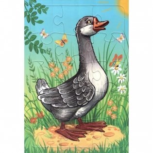 Пазл Лада Гусь 15 элементов фото книги
