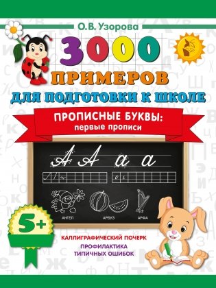 Прописные буквы: первые прописи фото книги