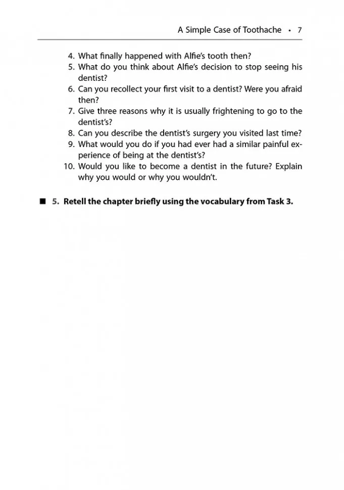 Зубная ведьма / Demon Dentist. Пособие для чтения с упражнениями на английском языке фото книги маленькое 8