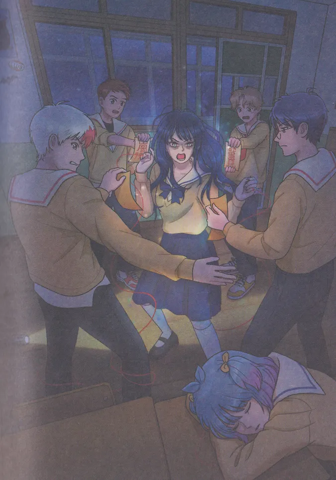 Клуб спасения призраков. Заклинание красной нити фото книги маленькое 8