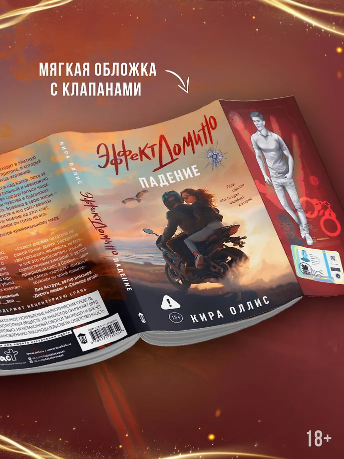 Эффект домино. Падение фото книги маленькое 5