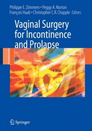Vaginal Surgery for Incontinence and Prolapse фото книги