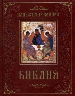 Иллюстрированная Библия. Пятикнижие Моисея (кожаный переплет, золотой обрез) фото книги