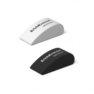 Ластик "Sensor. White", белый, скошенный фото книги 2