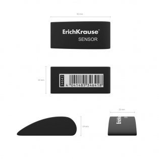 Набор ластиков "SENSOR Black&White", 2 штуки фото книги 6
