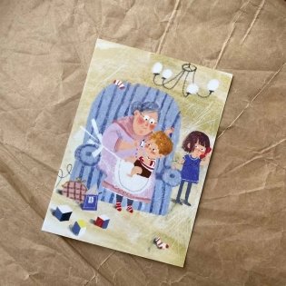 Открытка "Ирочка и бабушка" фото книги 2