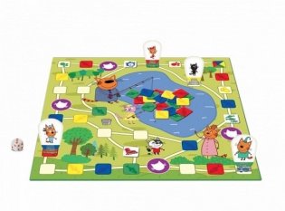 Настольная игра "Три кота. Рыболовы" фото книги 2