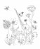 Woodland Wonderland : A Tranquil Coloring Retreat – A Calming Coloring Book of Flowers and Forest Animals for Adults фото книги маленькое 16