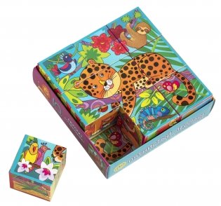 Умные кубики в поддончике. Пятнистый леопард фото книги 2