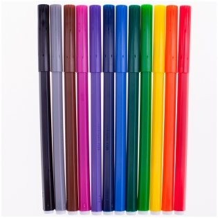 Фломастеры Centropen "Пингвины", 12 цв., смываемые, картон, европодвес. Арт. 7 7790 1286 фото книги 2