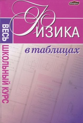 Физика в таблицах. Весь школьный курс фото книги