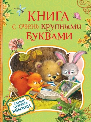 Книга с очень крупными буквами фото книги