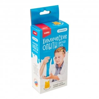 Набор "Химические опыты. Монстрики. Голубая слизь" фото книги 2