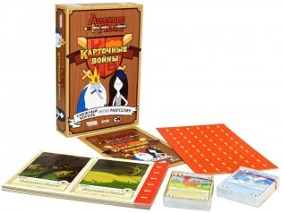 Настольная игра "Время приключений. Карточные войны. Снежный король против Марселин" фото книги 16