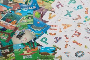 Увлекательная настольная игра "Зверобуквы English", новая версия фото книги 5