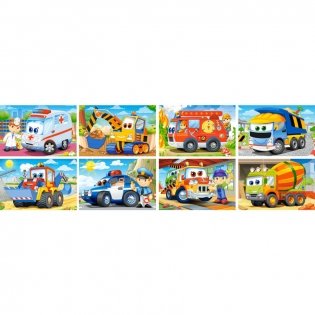 Мини-пазл "Спецтехника", 54 элемента фото книги 2