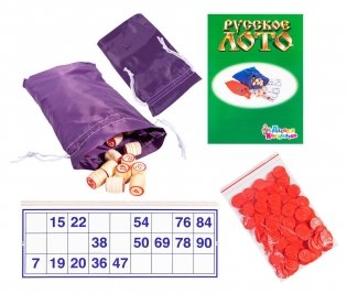 Русское лото в жестяной коробке "Синий ларец" фото книги 3