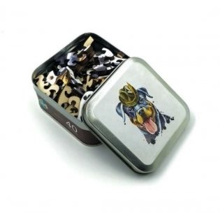 Фигурный деревянный пазл И-ной - Ротвейлер фото книги 2