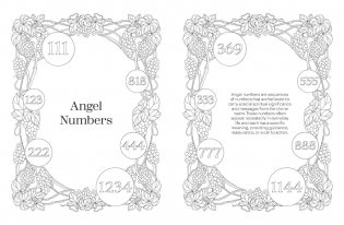Angel Numbers Colouring фото книги 2