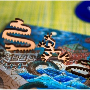 Пазл "Купание разноцветного дракона", 125 деталей фото книги 6