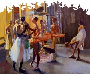 Пазл деревянный "За сценой", 190 деталей фото книги 2