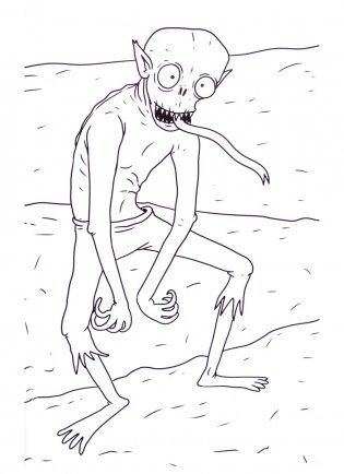 Макси-раскраска. Монстры фото книги 4